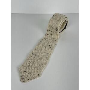 Bottega Veneta Mixed Stitch Wool Blend Tie
